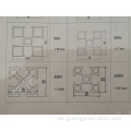 Perfiles modulares de aluminio anodizado y de revestimiento en polvo